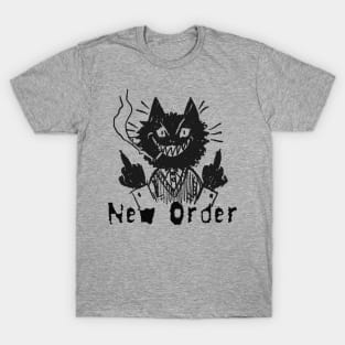 new order and the bad cat T-Shirt